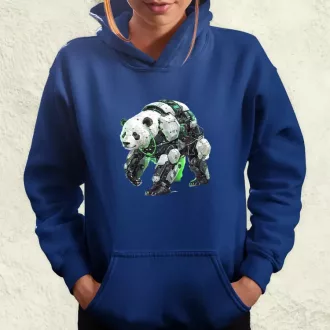 Kiborg panda v7 női pulóver