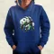 Kiborg panda v7 női pulóver