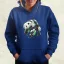 Kiborg panda v7 női pulóver