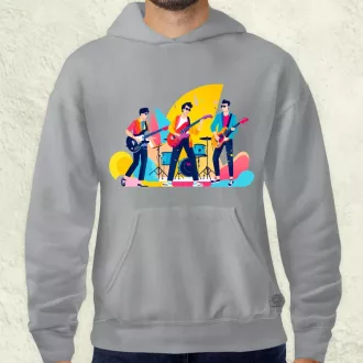 Minimalista funky banda v4 férfi pulóver