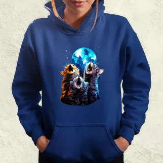 Neon nyávogás v5 női pulóver
