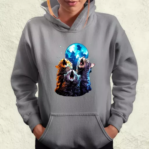 Neon nyávogás v5 női pulóver