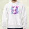 Pixelart kawaii nyuszi v1 férfi pulóver