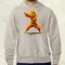 Pixelart kung fu oroszlán v1 férfi pulóver