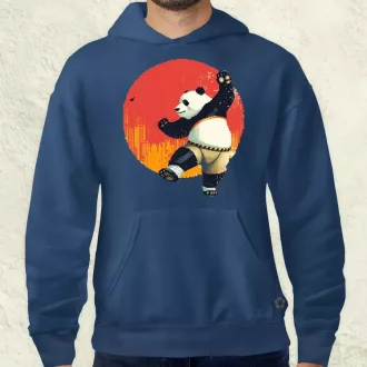 Pixelart kung fu panda v3 férfi pulóver