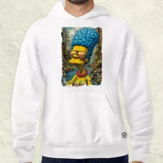 Marge fanart férfi pulóver