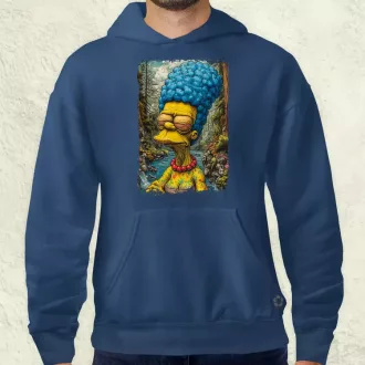 Marge fanart férfi pulóver