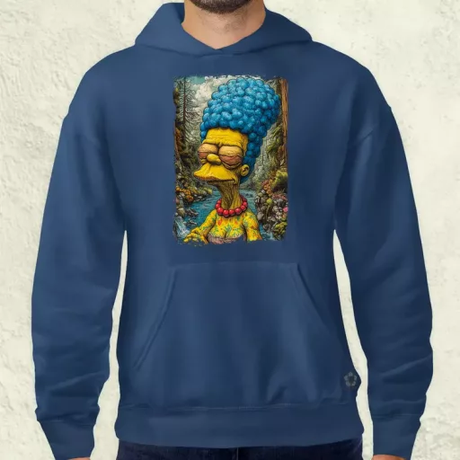 Marge fanart férfi pulóver