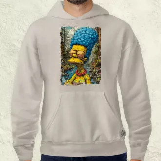 Marge fanart férfi pulóver