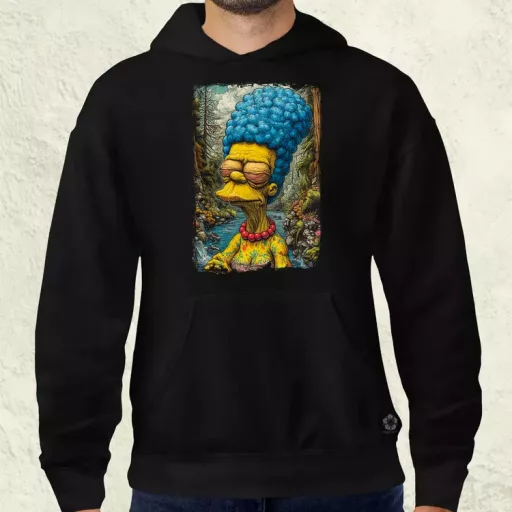Marge fanart férfi pulóver