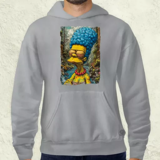 Marge fanart férfi pulóver