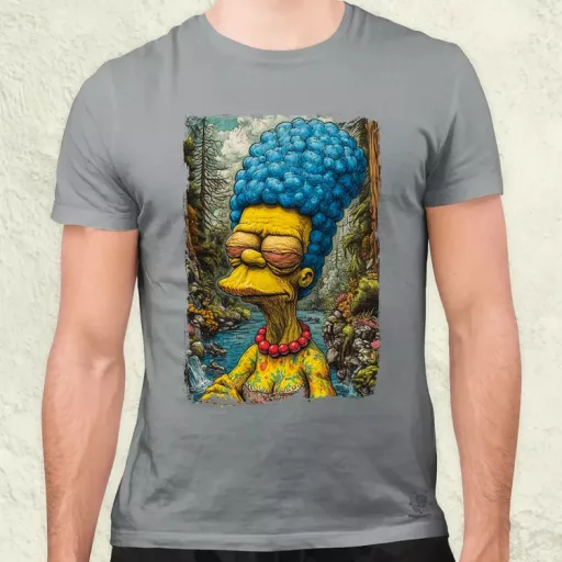 Marge fanart férfi póló