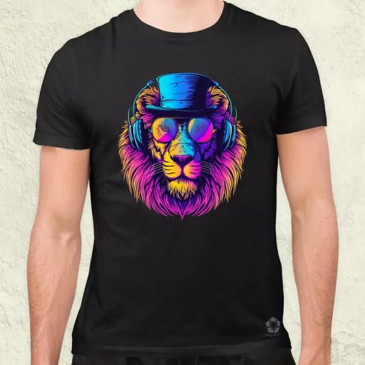 Ori zenét hallgat v2 férfi póló