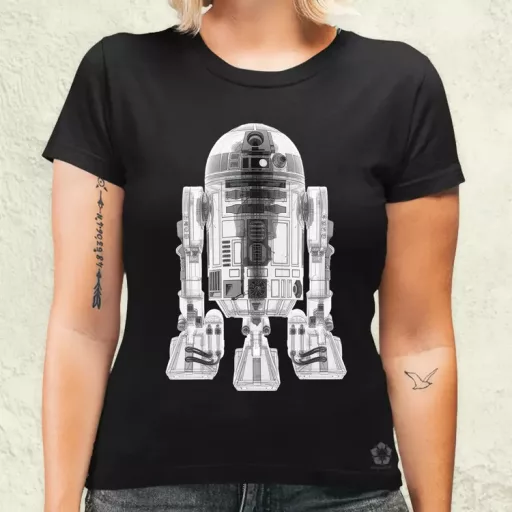 R2-D2 röntgen v3 női póló