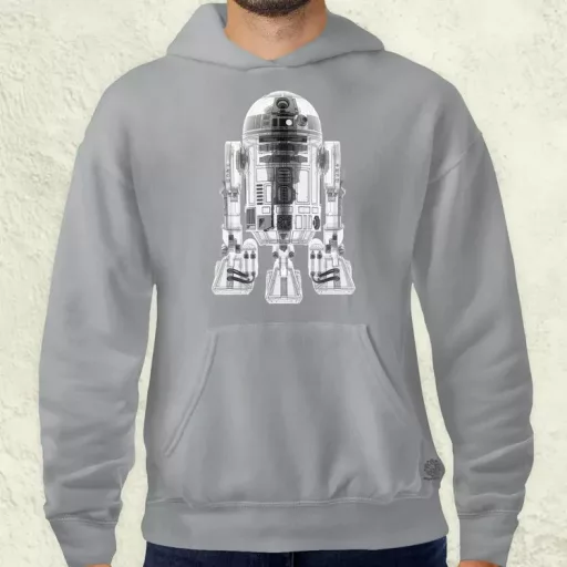 R2-D2 röntgen v3 férfi pulóver