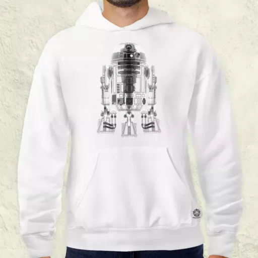 R2-D2 röntgen v3 férfi pulóver