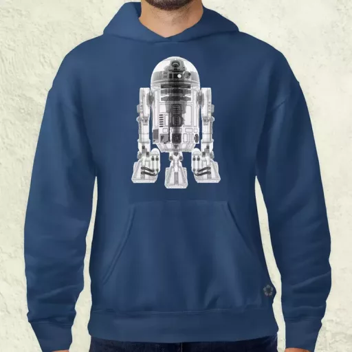 R2-D2 röntgen v3 férfi pulóver