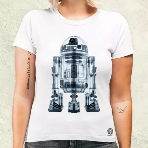 R2-D2 röntgen v4 női póló