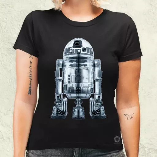 R2-D2 röntgen v4 női póló
