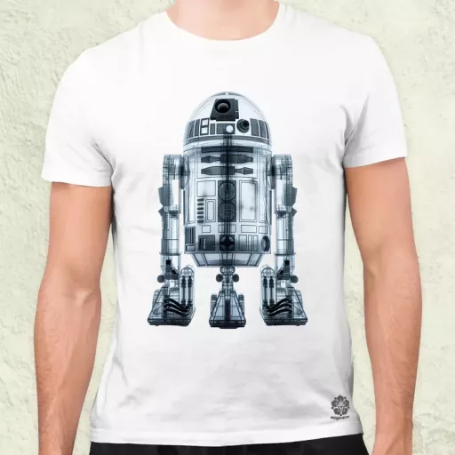 R2-D2 röntgen v4 férfi póló
