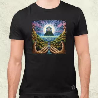 Spirituális ébredés v1 férfi póló