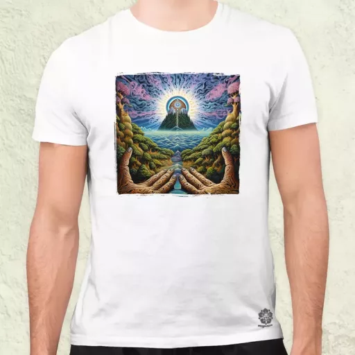 Spirituális ébredés v1 férfi póló