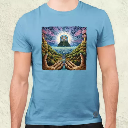Spirituális ébredés v1 férfi póló