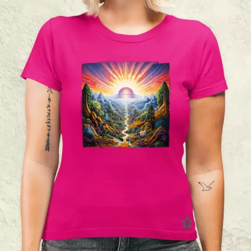 Spirituális ébredés v2 női póló