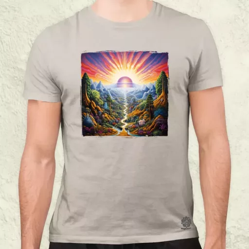 Spirituális ébredés v2 férfi póló