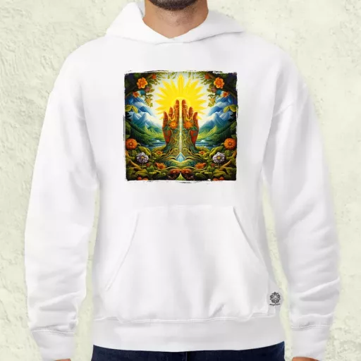 Spirituális ébredés v5 férfi pulóver