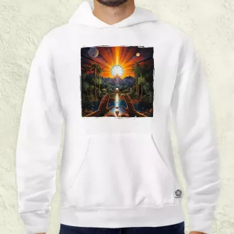 Spirituális ébredés v8 férfi pulóver