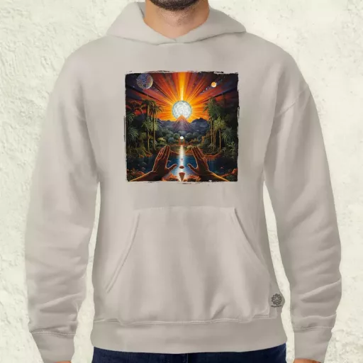 Spirituális ébredés v8 férfi pulóver