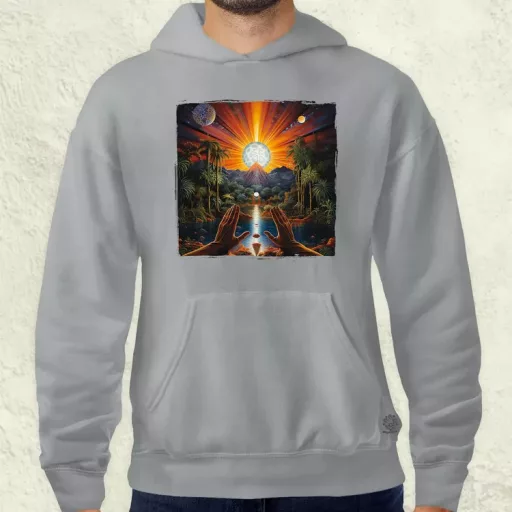 Spirituális ébredés v8 férfi pulóver