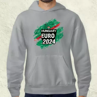 Hungary Euro 2024 v2 férfi pulóver