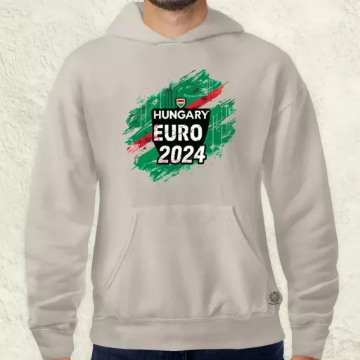 Hungary Euro 2024 v2 férfi pulóver