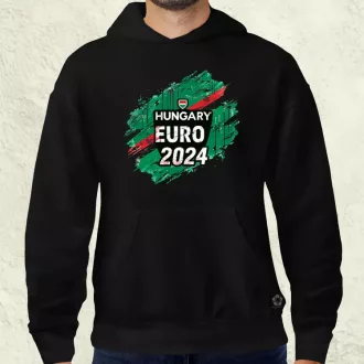 Hungary Euro 2024 v2 férfi pulóver