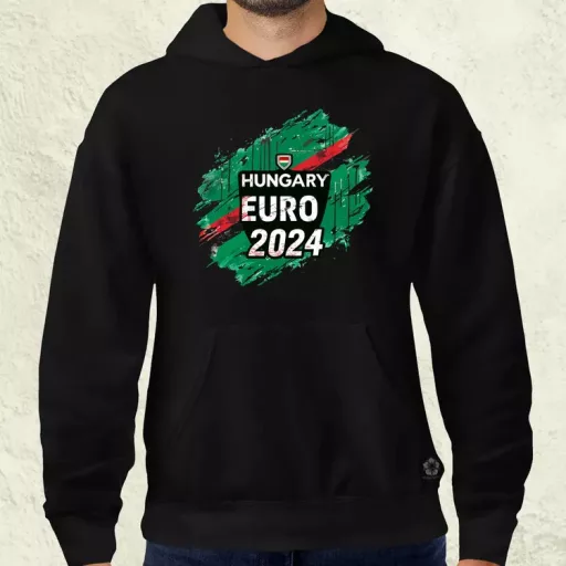 Hungary Euro 2024 v2 férfi pulóver