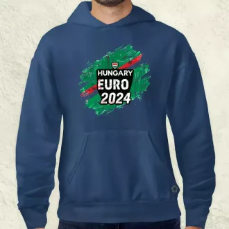 Hungary Euro 2024 v2 férfi pulóver