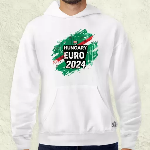 Hungary Euro 2024 v2 férfi pulóver