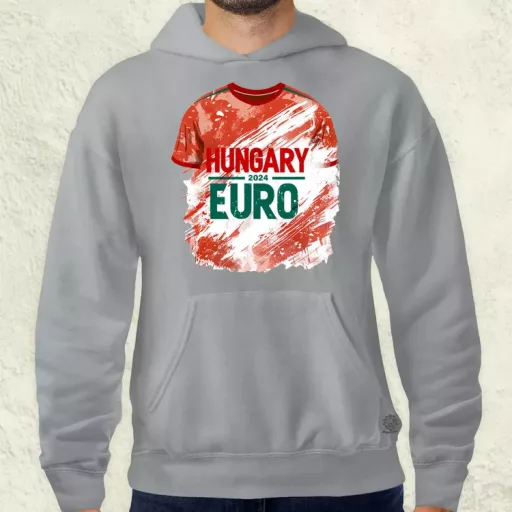 Hungary Euro 2024 v3 férfi pulóver