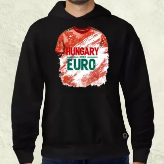 Hungary Euro 2024 v3 férfi pulóver