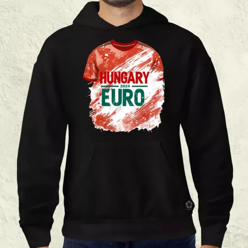 Hungary Euro 2024 v3 férfi pulóver