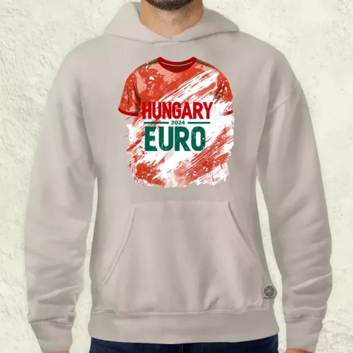 Hungary Euro 2024 v3 férfi pulóver