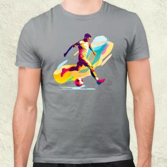 Absztrakt focista v8 férfi póló