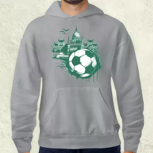 Budapest foci absztrakt v3 férfi pulóver