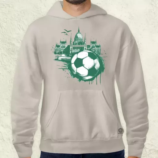 Budapest foci absztrakt v3 férfi pulóver