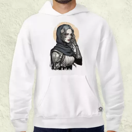 Dark cyberpunk portré v3 férfi pulóver