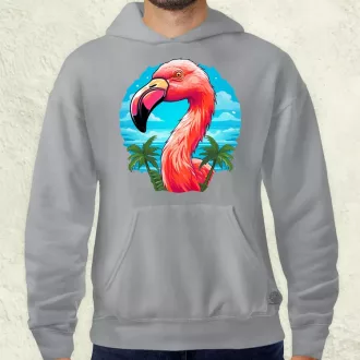 Flamingó nyaral v1 férfi pulóver