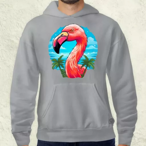 Flamingó nyaral v1 férfi pulóver