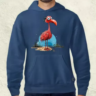 Flamingó nyaral v3 férfi pulóver